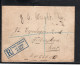 1913, Greek Post In Turkey , 8 Stamps Overprint , Registered, Clear " KANIA "  " Postes Cretoises LA CANEE " To GB  #218 - Kreta