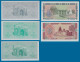 USBEKISTAN - UZBEKISTAN 5 Stück Banknoten 1992-94 UNC (18190 - Sonstige – Asien