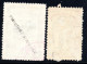 3223. 4 INTERESTING OLD REVENUES LOT, 40q. CREASED. - Albanië