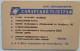 Russia 30 Units Chip Card - Purple Silhouette Of The City - Rusia