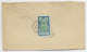 INDIA INDE FRANCAISE 20CA AU VERSO LETTRE COVER INDE PONDICHERY 7 MARS 1935 POUR LYON - Briefe U. Dokumente