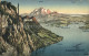 12057519 Vierwaldstaettersee SZ Panoramakarte Vierwaldstaettersee SZ - Andere & Zonder Classificatie