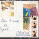 ⁕ ISRAEL 2001 ⁕ Nice Airmail Cover - Registered Mail - Traveled To Zagreb, Croatia ⁕ See Scan - Briefe U. Dokumente