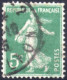 France N° 130-137-138-140-158-189-190 - 1906-38 Säerin, Untergrund Glatt