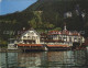 11904077 Gersau Vierwaldstaettersee Seehotel Schwert Seeterrasse Gersau - Sonstige & Ohne Zuordnung