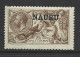 Nauru 1916 - 1931 Overprint On 2/6 KGV Seahorse MNH - Nauru