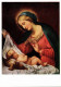 H2340 - TOP Dolci Künstlerkarte Weihnachtskrippe Krippe Geburt Christi Madonna Maria - Other & Unclassified