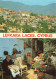 CHYPRE - Lefkara - Vue Sur Le Village - Broderie En Guipure - Animé - Colorisé - Carte Postale - Chipre