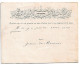 Vitry Le Francois (51) 1882 Mes Confidences De Jeanne DE MAURICE De  8 Pages Et Autographe Clas 5 N0174 - Other & Unclassified