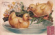 LES 2 PETITS CANARDS     CARTE EN RELIEF - Easter