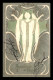 FANTAISIES - ANGE - SOUVENIR DE PAQUES - STYLE ART NOUVEAU - CARTE GAUFREE - Angeles