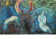 Art - Peinture Religieuse - Marc Chagall - Message Biblique - 10 - Moïse Devant Le Buisson Ardent - Musée National De Ni - Tableaux, Vitraux Et Statues