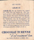 Chocolat Turenne  Louis XI - Other & Unclassified
