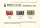 Suisse - 3 Documents De 1945 -GF - Oblit Genève - Timbres Service Du Bureau International D'éducation - Valeur 900 € - - Brieven En Documenten