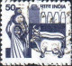 Inde Poste Obl Yv: 698/699 Agriculture & Developpement Rural (cachet Rond) - Usati