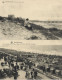 BLANKENBERGHE : Vue Prise Des Dunes + Vue Panoramique De La Plage Et Digue Au Monument De Bruyne Et L ( 2 Cartes ). - Blankenberge