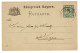 EP E.P. Entier Postale Ganzsache Deutschland Konigreich Bayern Rosenheim 1891  Postkarte Stuttgart 5 Pfennig Allemagne - Interi Postali
