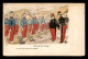 ILLUSTRATEURS - GUILLAUME - MILITAIRES -  REVUE DES PIEDS - PUBLICITE KINA MICHELOT AU VERSO - Guillaume