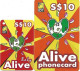 Singapore: Prepaid IDT - Alive 01.07 (half Size Card) - Singapour