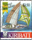 Kiribati Poste N** Yv:163/165 Coupe De L'America - Kiribati (1979-...)