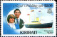 Delcampe - Kiribati Poste N** Yv: 50/55 Mariage Princier Prince Charles & Lady Diana (54 Dent Courte) - Kiribati (1979-...)