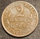 FRANCE - 2 CENTIMES 1904 - Daniel-Dupuis - Gad 107 - KM 841 - 2 Centimes