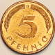 Germany Federal Republic - 5 Pfennig 1987 D, KM# 107 (#4610) - 5 Pfennig