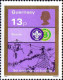 Guernesey Poste N** Yv:253/256 75.Anniversaire Du Scoutisme - Guernesey