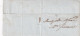 LETTRE. 19 FEVR 51. MONTPELLIER. HERAULT. TAXE LOCALE 1. CL. POUR ST GEORGES - 1849-1876: Période Classique