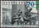Pays-Bas Poste Obl Yv:1445/1447 Europa Art Contemporain (TB Cachet Rond) - Oblitérés