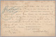 LUXEMBOURG - 1881 France AVRICOURT A PARIS Transit Bureau Ambulant - 10c Luxembourg Arms Postal Card - Prifix 40 - 1859-1880 Stemmi