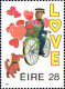 Irlande Poste N** Yv: 616/617 Messages D'amour - Unused Stamps