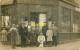 Paris, Carte Photo Restaurant Au Bon Casse Croûte, Eglizeaux, 15 Rue De Torcy, Gérants Et Clients, 1907 - Other & Unclassified