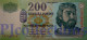 HUNGARY 200 FORINT 1998 PICK 178a UNC - Ungarn