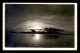 TAHITI -  COUCHER DE SOLEIL A PAPEETE - CARTE PHOTO ORIGINALE DE 1947 - Tahiti