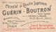 CHROMO CHOCOLAT GUERIN BOUTRON  HISTOIRE DE LA MONNAIE FRANCAISE N° 83 - Guérin-Boutron