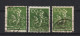 MiNr. 187 A,b,c Gestempelt, Geprüft  (0721) - Usados