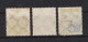 MiNr. 187 A,b,c Gestempelt, Geprüft  (0721) - Used Stamps