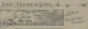 NAVIGATION IMPORT EXPORT 1908 John Arigho & Sons Dublin Irlande Religious & Fancy Goods Importers SUPERBE ENTETE V.SCANS - 1900 – 1949