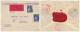 LETTRE. MOCAMBIQUE. 14 1 1925. RECOMMANDE LOURENCO-MARQUES. CHANCULO POUR KIEL ALLEMAGNE. PAR LONDRES - Mosambik