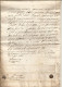 N°2040 ANCIENNE LETTRE SIGNE X  A MON FRERE LE PRINCE DE SEDAN AVEC CACHET DE CIRE ET RUBAN A TOUARS DATE 1620 - Historische Documenten