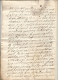 Delcampe - N°2040 ANCIENNE LETTRE SIGNE X  A MON FRERE LE PRINCE DE SEDAN AVEC CACHET DE CIRE ET RUBAN A TOUARS DATE 1620 - Historical Documents