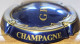 Delcampe - Capsule Champagne GRUET Série - Nom Horizontal, Grand Liseret, Bleu Métallisé & Or Nr 03 - Gruet