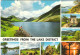 SCENES FROM THE LAKE DISTRICT, CUMBIA, ENGLAND. USED POSTCARD My7 - Otros & Sin Clasificación