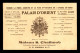 ALGERIE - ALGER - PALAIS D'ORIENT - ANTIQUITES, CURIOSITES - MAISON S. CHALHOUB 33 RUE D'ISLY - FORMAT 12.5 X 8 CM - Advertising