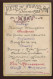 MENU - NOUVEL AN 1923 SUR CARTE FRANCHISE MILITAIRE - Menus