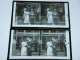 PLAQUES DE VERRE - Mariage MILITAIRE, Photo VAILLANT TOZY ,Rue De De Surene- STÉRÉOSCOPIQUES 17.8 X 8.5 - 12 PLAQUES - Glass Slides