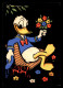 ILLUSTRATEURS - DISNEY - DONALD - CARTE VELOURS GAUFREE - Sonstige & Ohne Zuordnung