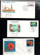 NOUVELLE CALEDONIE LOT DE 45 FDC - Kilowaar (max. 999 Zegels)