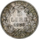 États Italiens, PAPAL STATES, Pius IX, 5 Lire, 1870, Rome, Argent, TTB, KM:1385 - Vatikan